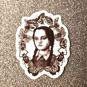 10/$10 ADDAMS FAMILY waterproof sticker